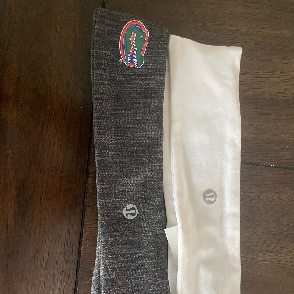 lululemon athletica Gray and White Headbands